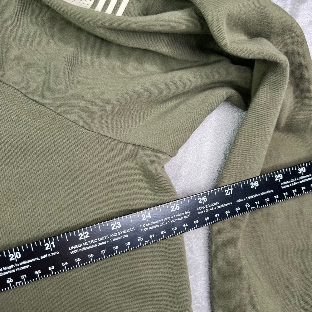 Under Armour Freedom Rival Hoodie Mens XL Green Fleece American Flag Graphic - Picture 8 of 12